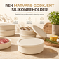 🔥Kjøp 1 Få 1 Gratis🍱Bærbar Bento-Lunsjboks som tåler mikrobølgeovn, Hvit Oppbevaringsboks for Mat for Kontorarbeidere og Utendørs Piknik