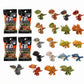 ⏳Kun for en kort tid – 50% RABATT ⏰Mini-dinosaurleke som biter på fingeren, med bevegelige ledd – realistisk dinosaurfigur for barn