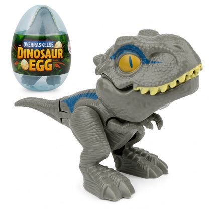 ⏳Kun for en kort tid – 50% RABATT ⏰Mini-dinosaurleke som biter på fingeren, med bevegelige ledd – realistisk dinosaurfigur for barn