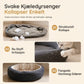 🐱 50 % RABATT! ✨ Integrert kattseng og skrapebrett – Koselige vevde bomullsvegger med formbevaring, myk avtakbar pute og slitesterk ripebestandig design – Håndvevde sømmer med lær detaljer for innendørskatter 🛏️