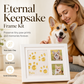 ⏳Kun for en kort tid – 50% RABATT ⏰🐾 Little Prints, Forever Kept – Safe Clay Keepsake Frame 🖼️💕