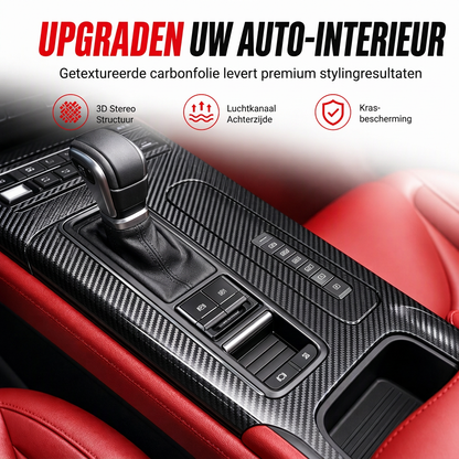 ⏳Kun for en kort tid – 50% RABATT ⏰ 🚗Interiørfolie i karbon-look — Selvklebende ✨