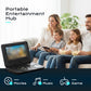 🔥 50% Rabatt – Kun i Begrenset Tid｜🎬 Bærbar DVD-spiller – 7-tommers dreibar skjerm – innebygd batteri – spillfunksjon