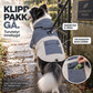 ⏳Tidsbegrenset tilbud⏳ 🐕 Vanntett regnfrakk for hunder i Colorblocking-design – for ute, med smussavvisende benbeskyttere