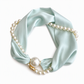 📿 50 % rabatt 🧣 Perle-sjalcollier – tidløs eleganz, justerbar sløyfe og smykker uten huller 🤍