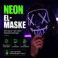 ⏳Kun for en kort tid – 50% RABATT ⏰Halloween LED-lysmasker