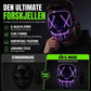 ⏳Kun for en kort tid – 50% RABATT ⏰Halloween LED-lysmasker