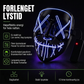 ⏳Kun for en kort tid – 50% RABATT ⏰Halloween LED-lysmasker