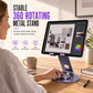 📢📢 50% OFF✨Premium telefonstativ i helmetall – 360° roterende bordholder