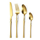 🍴 50 % RABATT! ✨ Edelstahl-Besteckset – 304 stål, 5 utførelser og 4/24 deler ✨