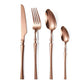 🍴 50 % RABATT! ✨ Edelstahl-Besteckset – 304 stål, 5 utførelser og 4/24 deler ✨