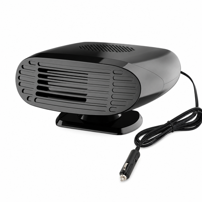 Mini 12V bilvarmer og defroster-vifte for avdugging og oppvarming av frontrute