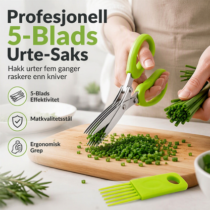 ✂️🔥 50 % RABATT! 🌿 Flerlags kjøkkensaks i rustfritt stål, skarpe og allsidige til alt kjøkkenarbeid🍚