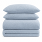 🔥50 % RABATT 🛏️ Tykt sengeteppe av halvfleece for høst og vinter – ensfarget, ekstra varmt og koselig
