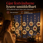 ⏳🔥TIDSBEGRENSET 50% RABATT! ⏰USB LED-isikelanterner, hengepanelformet som stjerner og trær, nydelig juledekor til vinduer🎄