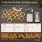 ⏳🔥TIDSBEGRENSET 50% RABATT! ⏰USB LED-isikelanterner, hengepanelformet som stjerner og trær, nydelig juledekor til vinduer🎄