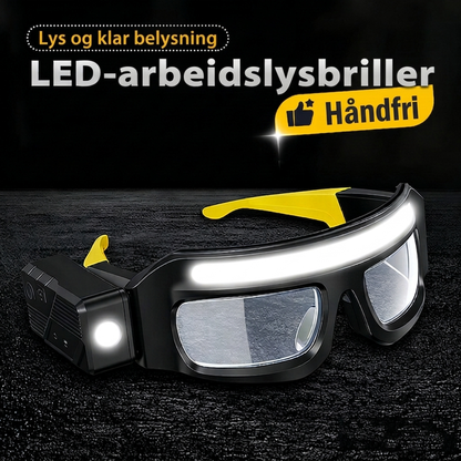 ⏳Begrenset tid, 50 % rabatt💥Håndfri LED-arbeidslysbrille