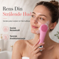 ⏳Kun for en kort tid – 50% RABATT ⏰✨ Elektrisk silikon ansiktsrensebørste med varmefunksjon – skånsom dyp rensing og velværeende varme! 💆‍♀️🔥