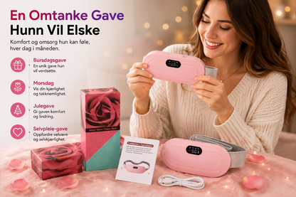 ⏳Kun for en kort tid – 50% RABATT ⏰💝Den beste gaven til henne! Dynamisk massasje- og varmebelter for menstruasjon
