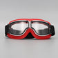 ⏳Kun for en kort tid – 50% RABATT ⏰Retro motorsykkelbrille Vintage vindtett kjørebrille for Cruiser-hjelm og terrengsykling