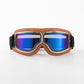 ⏳Kun for en kort tid – 50% RABATT ⏰Retro motorsykkelbrille Vintage vindtett kjørebrille for Cruiser-hjelm og terrengsykling