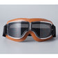 ⏳Kun for en kort tid – 50% RABATT ⏰Retro motorsykkelbrille Vintage vindtett kjørebrille for Cruiser-hjelm og terrengsykling