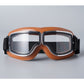 ⏳Kun for en kort tid – 50% RABATT ⏰Retro motorsykkelbrille Vintage vindtett kjørebrille for Cruiser-hjelm og terrengsykling