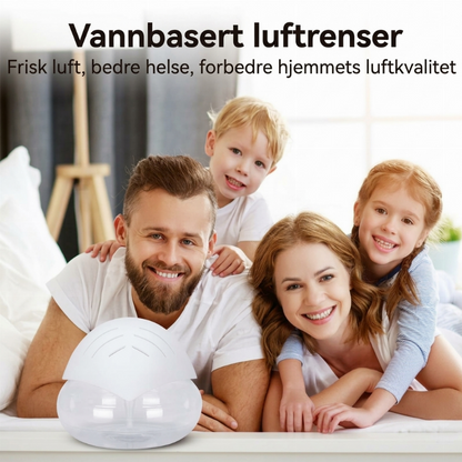 ⏳Kun for en kort tid – 50% RABATT ⏰Bærbar tåkefri luftfukter og luftrenser