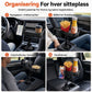 ⏳ 50% rabatt i begrenset tid ⏰ 3-i-1 multifunksjonell bilholder for drikke og mobil med skuff og oppbevaringsorganizer 🚗 📱 🥤 🍔