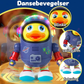 ⏳Tidsbegrenset tilbud⏰ Dansende Space Duck-leke - Interaktivt LED-lys og musikk med solsensor for kule kosmiske danserbevegelser 🌟🚀