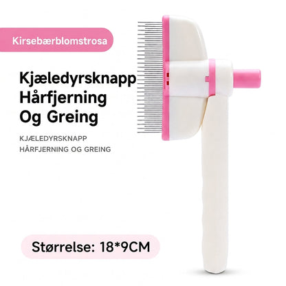 🔥50% RABATT på utvalgte produkter 🎉Kost med nåler i rustfritt stål for kjæledyrpleie, for hunder og katter – løsner floker og fjerner løse hår