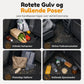 ⏳50 % RABATT! 🐱 Autofester-kroker i kattedesign – 2 pakning for vesker og handleposer, svart/hvitt