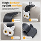⏳50 % RABATT! 🐱 Autofester-kroker i kattedesign – 2 pakning for vesker og handleposer, svart/hvitt