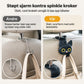 ⏳50 % RABATT! 🐱 Autofester-kroker i kattedesign – 2 pakning for vesker og handleposer, svart/hvitt