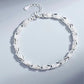 ✨Elegant glitrende firkløverarmbånd🍀Gratis smykkeskrin💝