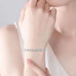 ✨Elegant glitrende firkløverarmbånd🍀Gratis smykkeskrin💝