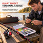 🎣4-delt glassfiber havfiskestang for langdistance-kasting av agn
