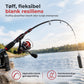 🎣4-delt glassfiber havfiskestang for langdistance-kasting av agn