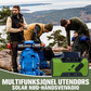 ⏳Kun for en kort tid – 50% RABATT ⏰Multifunksjonell utendørs solar nødhåndsveivradio