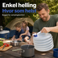 ⏳Kun for en kort tid – 50% RABATT ⏰Sammenleggbar vannbeholder bærbar campingbøtte