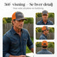 🧢 2026 NYHET 😎 Mesh bak traktorkapsel med "I Fix Shit" broderi – pustende utendørs solhatt ☀️🧢