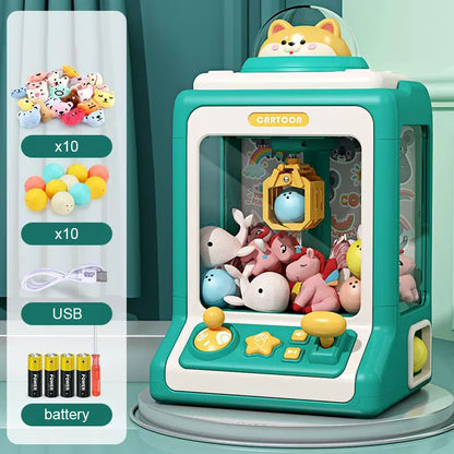 Den Beste Gaven - Barnas Leketøy Griperklørmaskin Med Led-Lys Og Lyd
