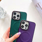 Magnetisk lærtelefonveske for iPhone-serien