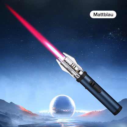 Multifunksjonell, stor, vindtett sveisebrenner med lighter
